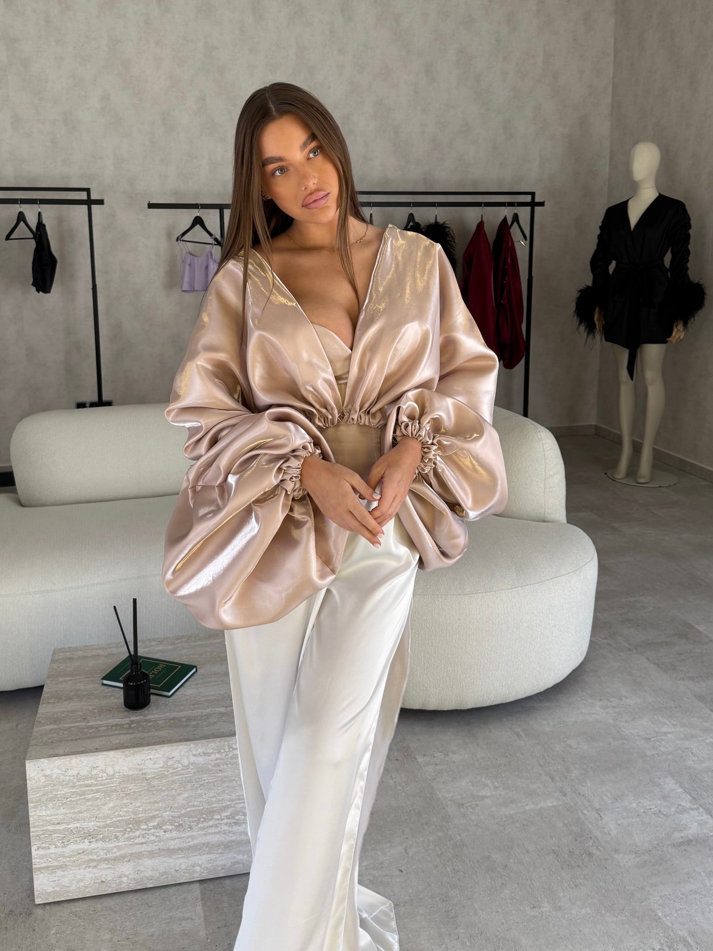 Icon Coat - Blush