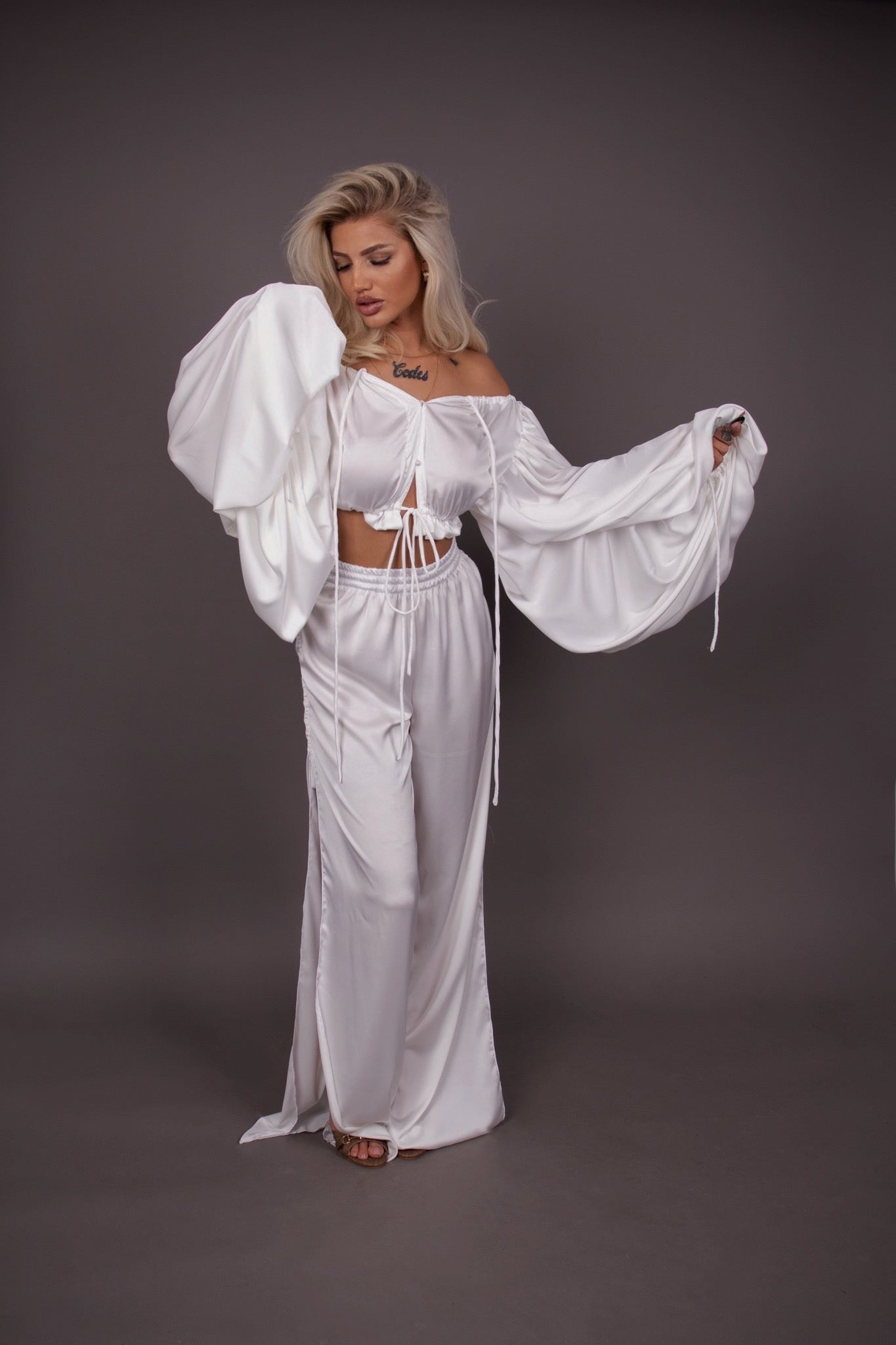 Angel Pants White